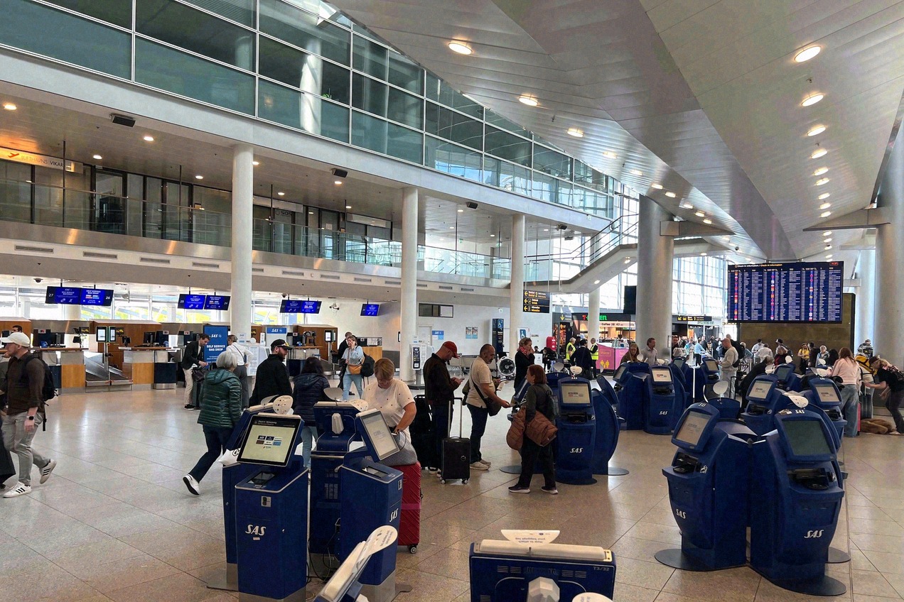 Terminal of Copenhagen Airport